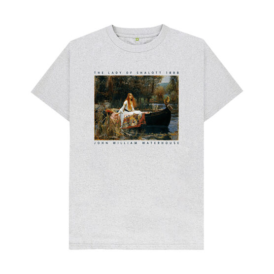 J. W. Waterhouse: The Lady of Shalott recycled t-shirt